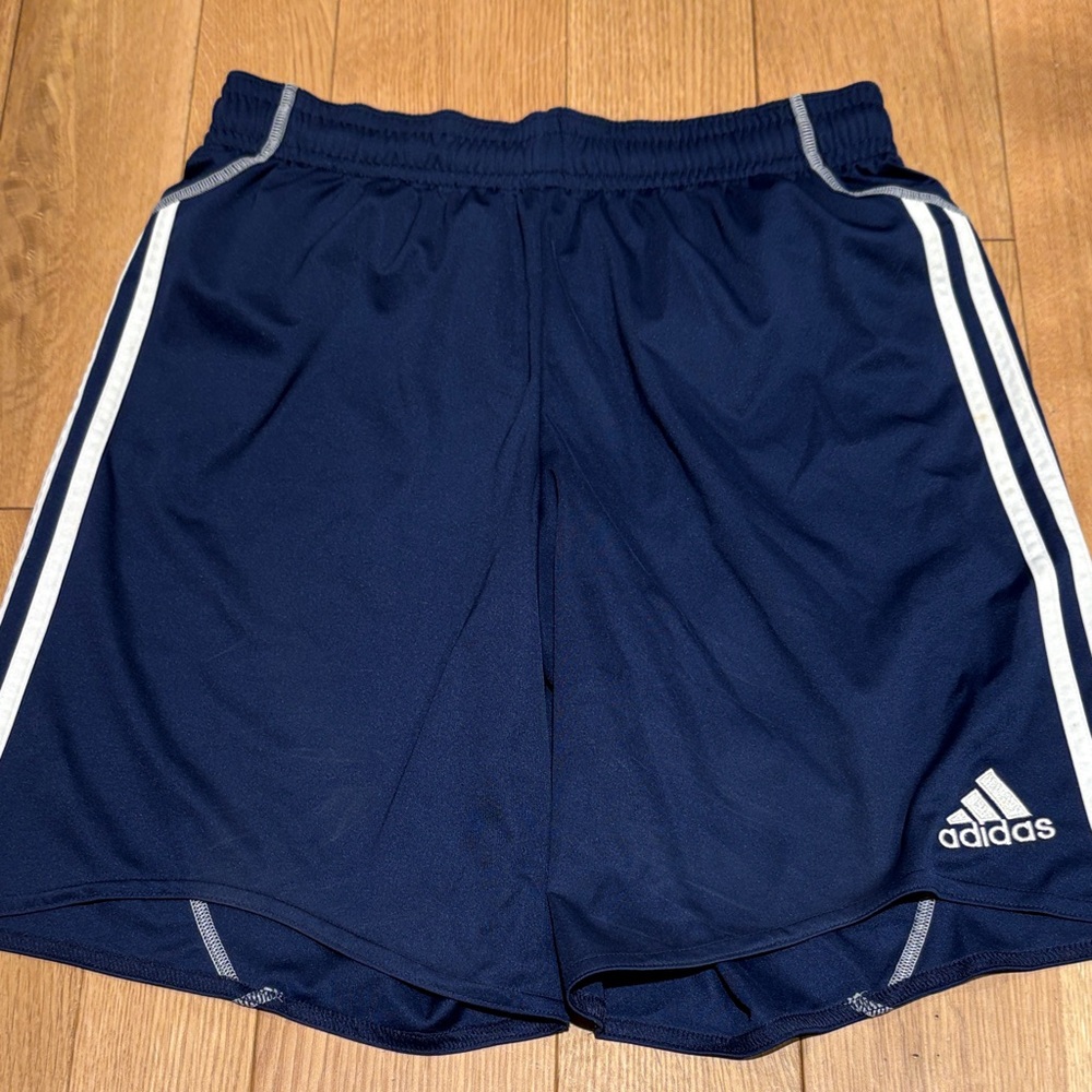 Adidas Men's Dark Blue Athletic Shorts